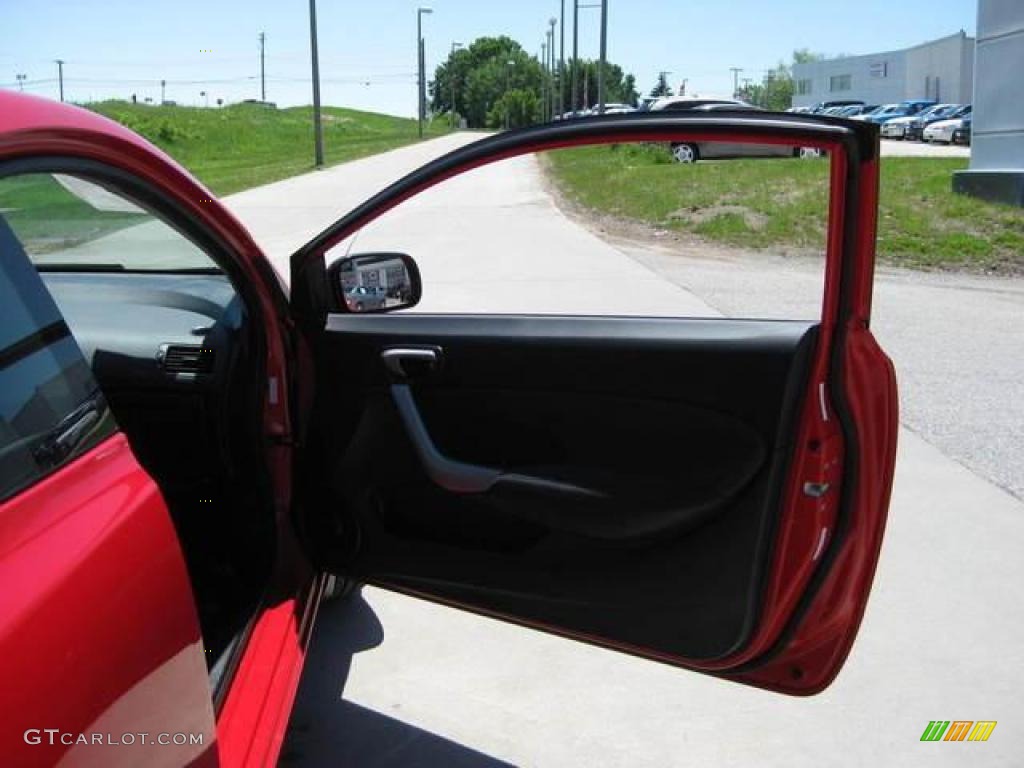 2007 Civic EX Coupe - Rallye Red / Black photo #24