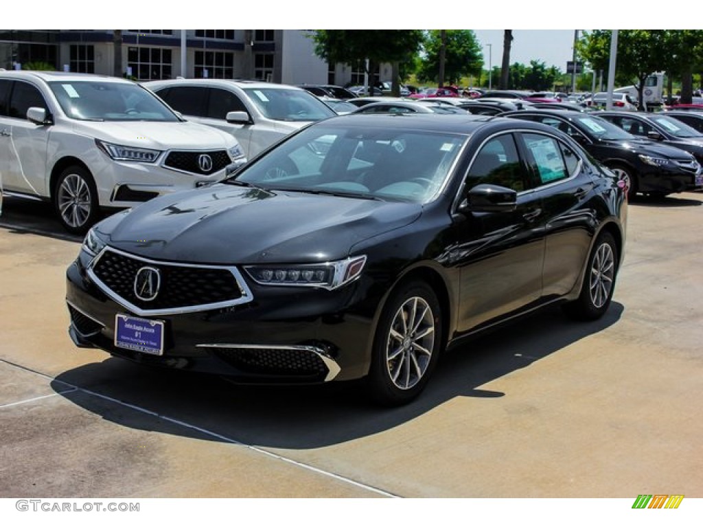 2020 TLX Sedan - Majestic Black Pearl / Ebony photo #3