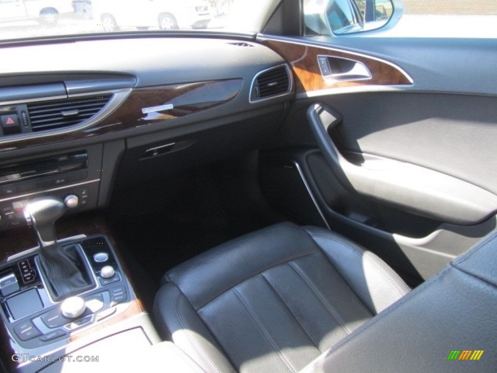 2012 A6 3.0T quattro Sedan - Ice Silver Metallic / Black photo #14