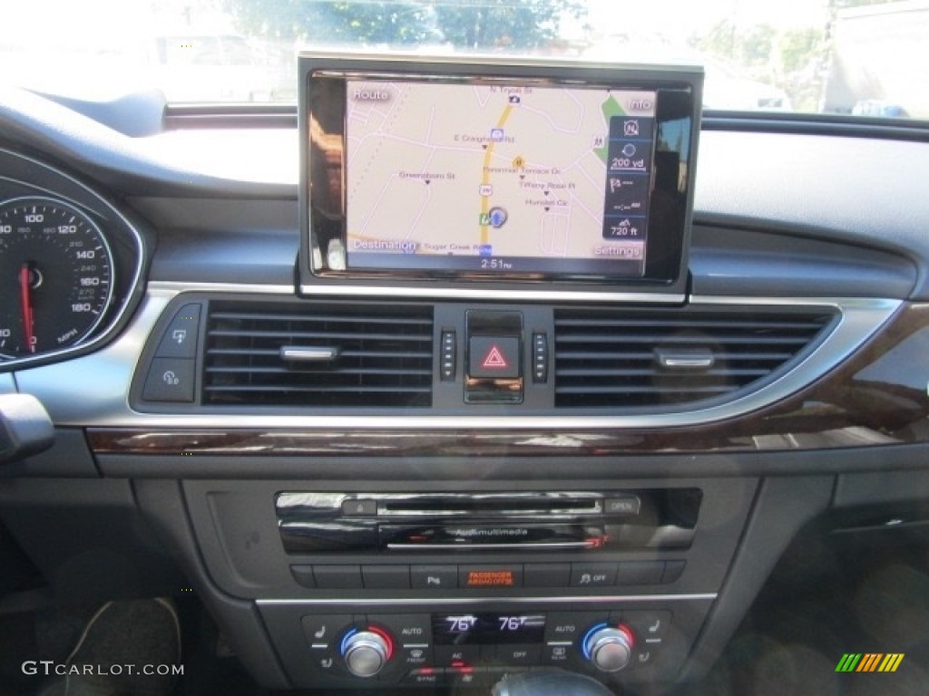 2012 A6 3.0T quattro Sedan - Ice Silver Metallic / Black photo #15