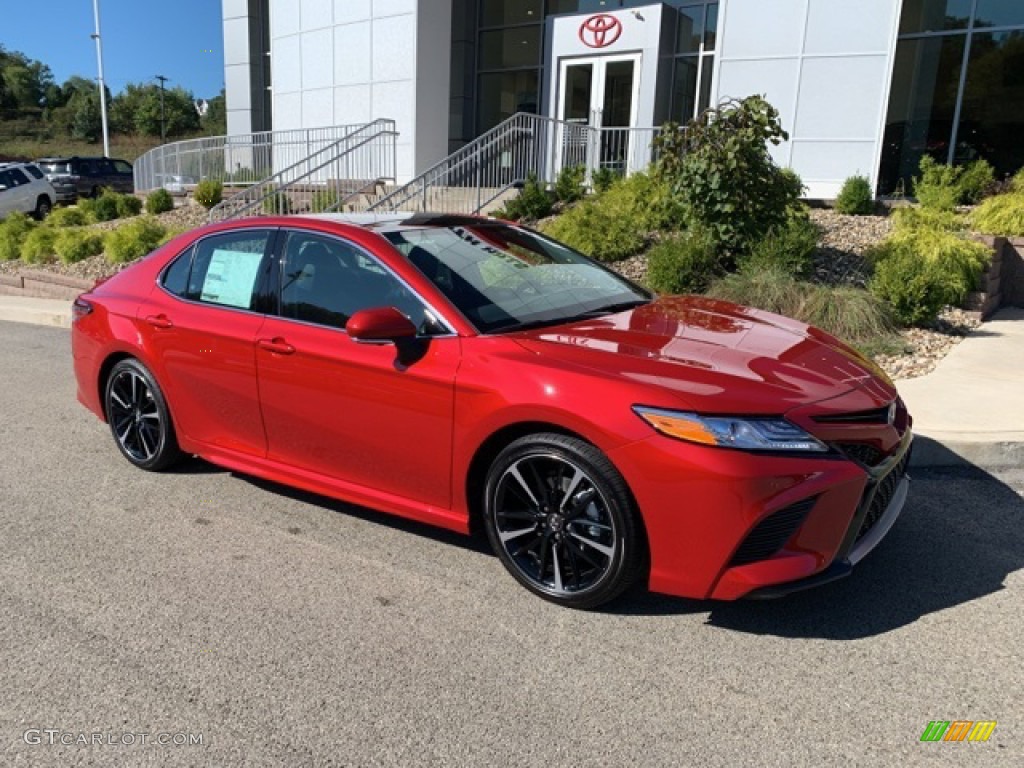 2020 Supersonic Red Toyota Camry TRD 135592091 Car