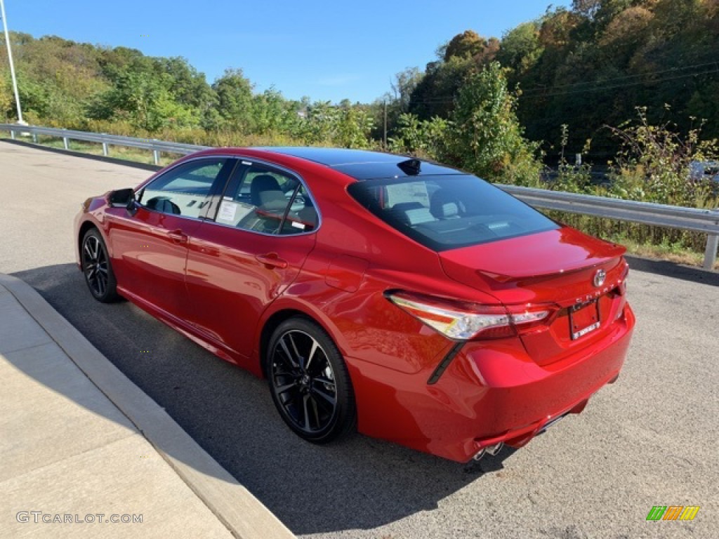 2020 Camry TRD - Supersonic Red / Black photo #2