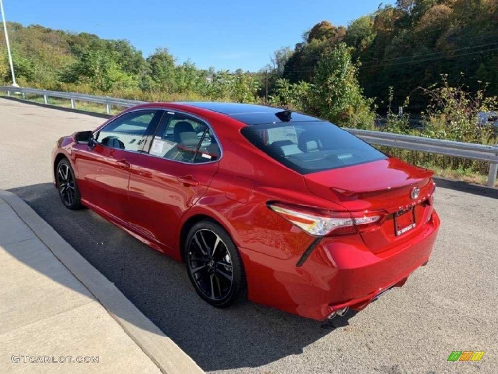 2020 Supersonic Red Toyota Camry TRD 135592091 Photo 2