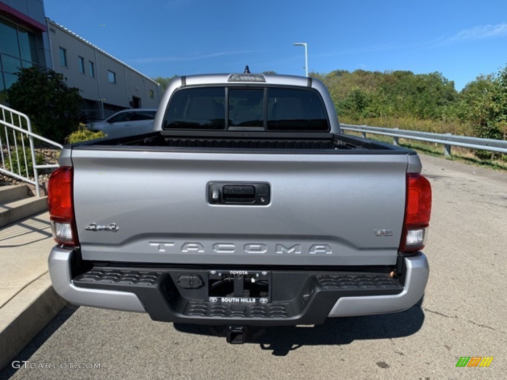 2020 Tacoma SR Double Cab 4x4 - Silver Sky Metallic / Cement photo #5