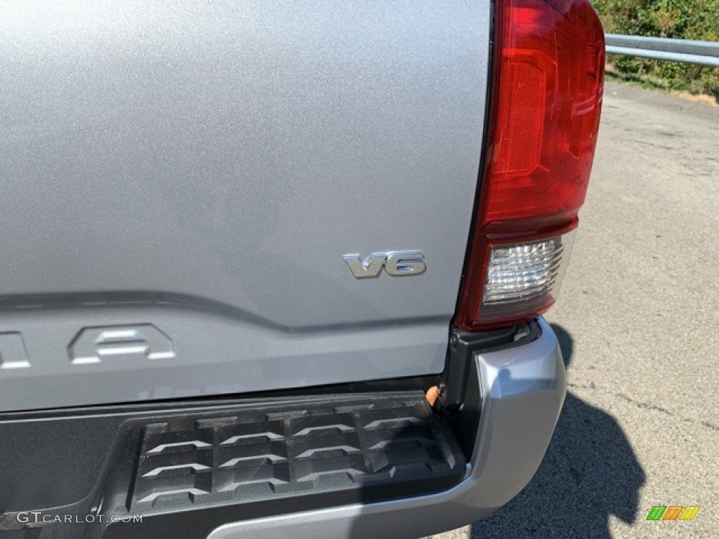 2020 Tacoma SR Double Cab 4x4 - Silver Sky Metallic / Cement photo #6
