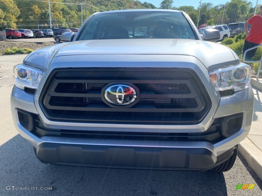 2020 Tacoma SR Double Cab 4x4 - Silver Sky Metallic / Cement photo #12
