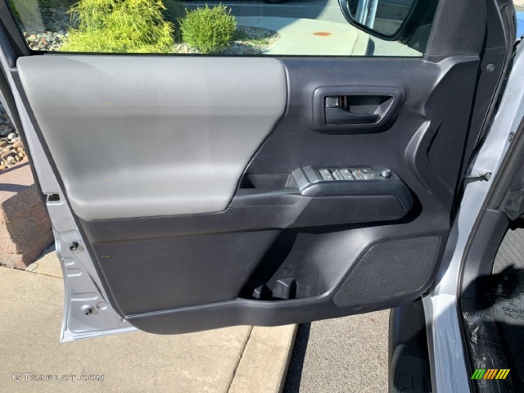 2020 Tacoma SR Double Cab 4x4 - Silver Sky Metallic / Cement photo #14