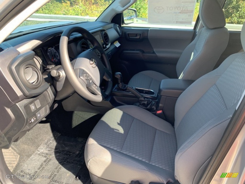 2020 Tacoma SR Double Cab 4x4 - Silver Sky Metallic / Cement photo #16