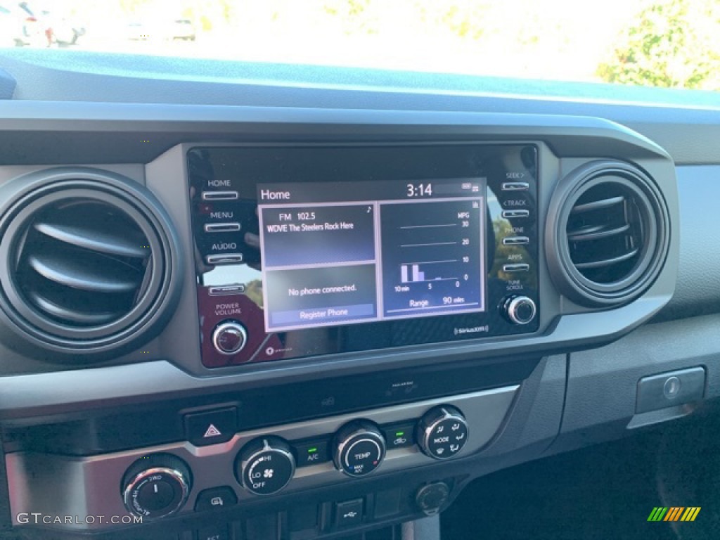 2020 Tacoma SR Double Cab 4x4 - Silver Sky Metallic / Cement photo #23