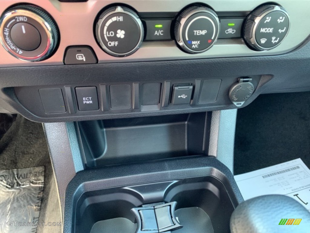 2020 Tacoma SR Double Cab 4x4 - Silver Sky Metallic / Cement photo #26