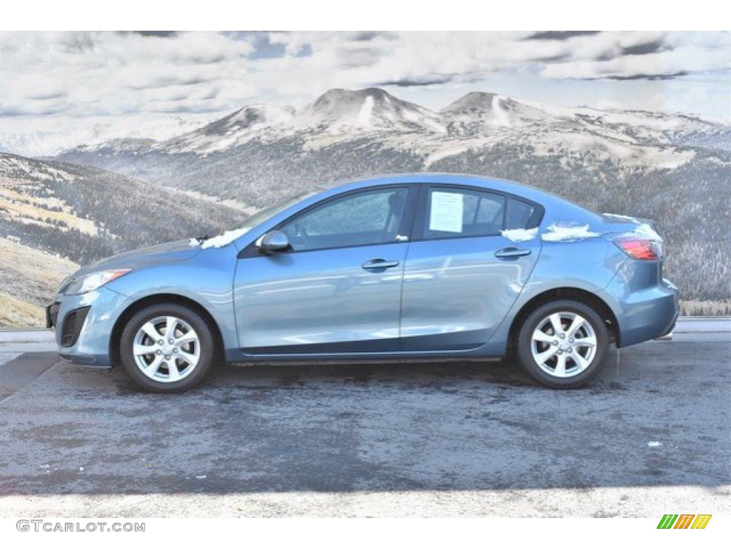 2011 MAZDA3 i Touring 4 Door - Gunmetal Blue Mica / Black photo #6