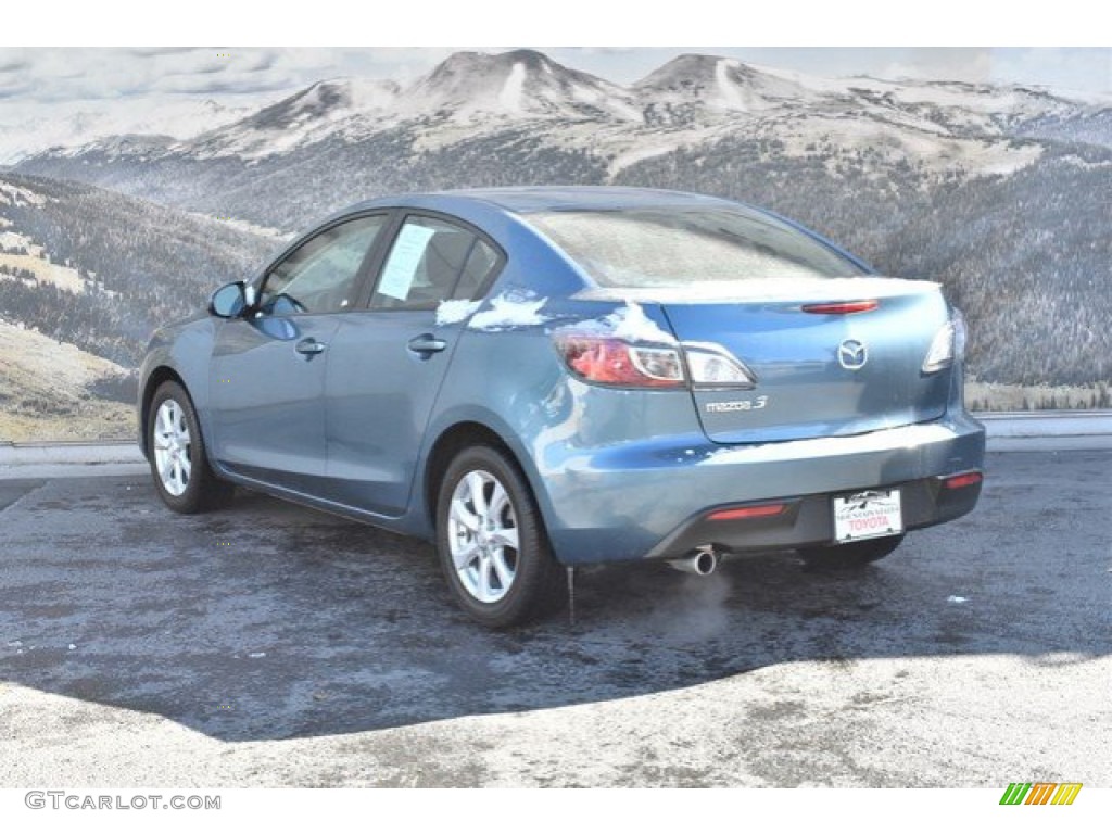 2011 MAZDA3 i Touring 4 Door - Gunmetal Blue Mica / Black photo #7