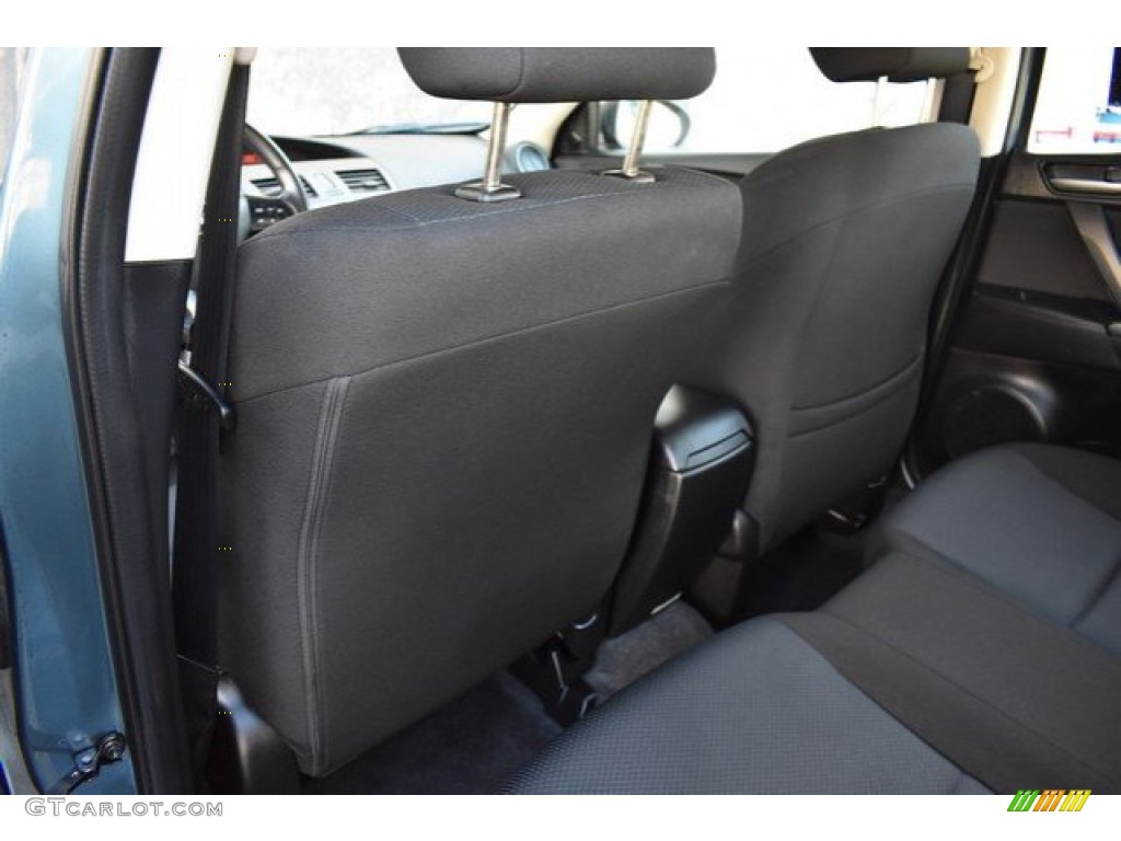 2011 MAZDA3 i Touring 4 Door - Gunmetal Blue Mica / Black photo #20