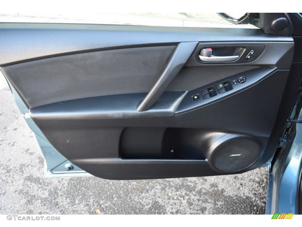 2011 MAZDA3 i Touring 4 Door - Gunmetal Blue Mica / Black photo #25