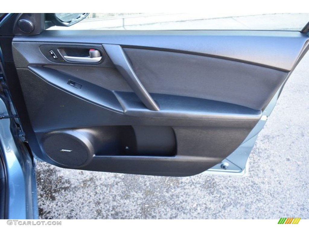 2011 MAZDA3 i Touring 4 Door - Gunmetal Blue Mica / Black photo #26