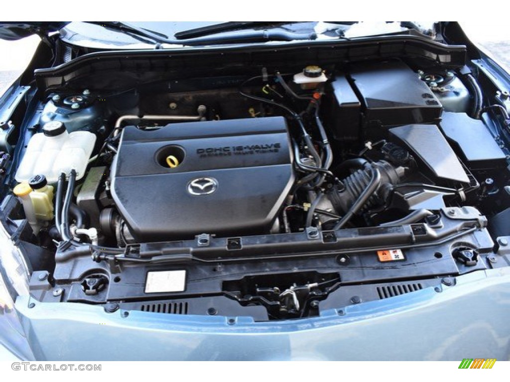2011 MAZDA3 i Touring 4 Door - Gunmetal Blue Mica / Black photo #28