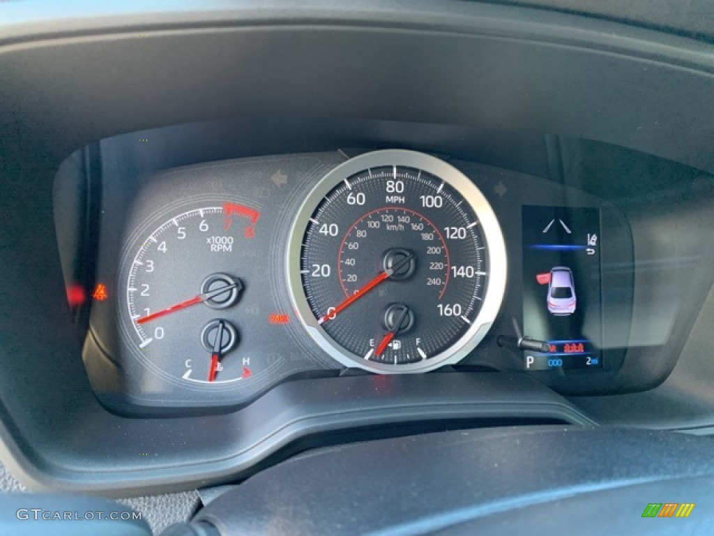 2020 Corolla SE - Blueprint / Light Gray photo #19
