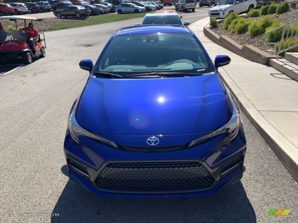 2020 Corolla SE - Blueprint / Light Gray photo #25