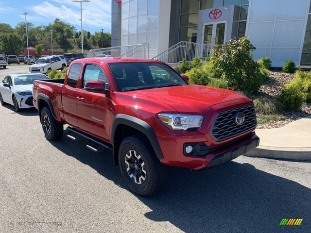 Barcelona Red Metallic Toyota Tacoma