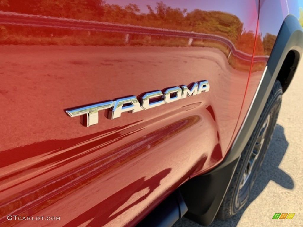 2020 Tacoma TRD Off Road Access Cab 4x4 - Barcelona Red Metallic / TRD Cement/Black photo #17