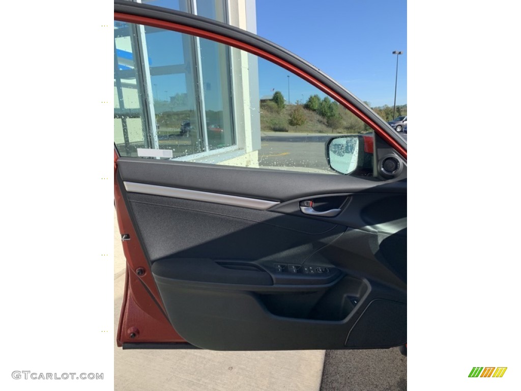 2019 Civic EX Sedan - Rallye Red / Black photo #10