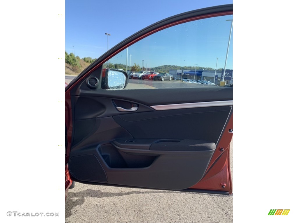 2019 Civic EX Sedan - Rallye Red / Black photo #25