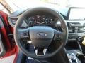 Ebony Black Steering Wheel Photo for 2020 Ford Escape #135613857