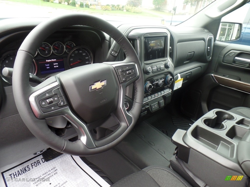 2020 Chevrolet Silverado 1500 LT Crew Cab 4x4 Jet Black Dashboard Photo #135614241