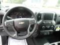 Jet Black Steering Wheel Photo for 2020 Chevrolet Silverado 1500 #135614244