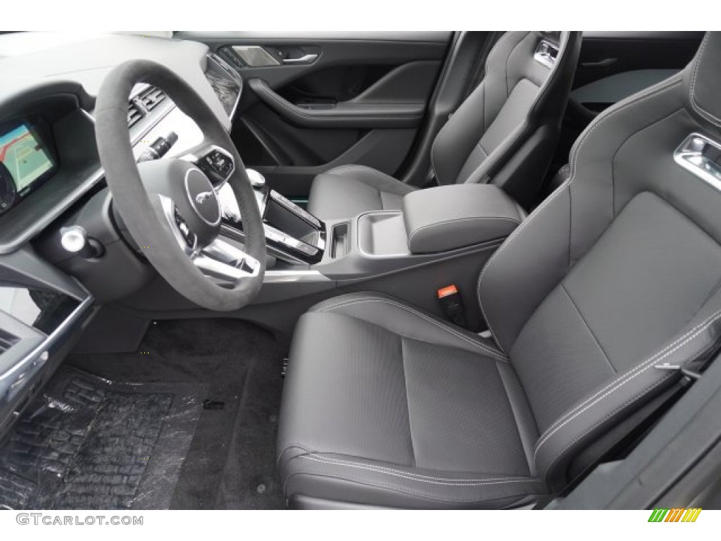 Ebony Interior 2020 Jaguar I-PACE S Photo #135614730