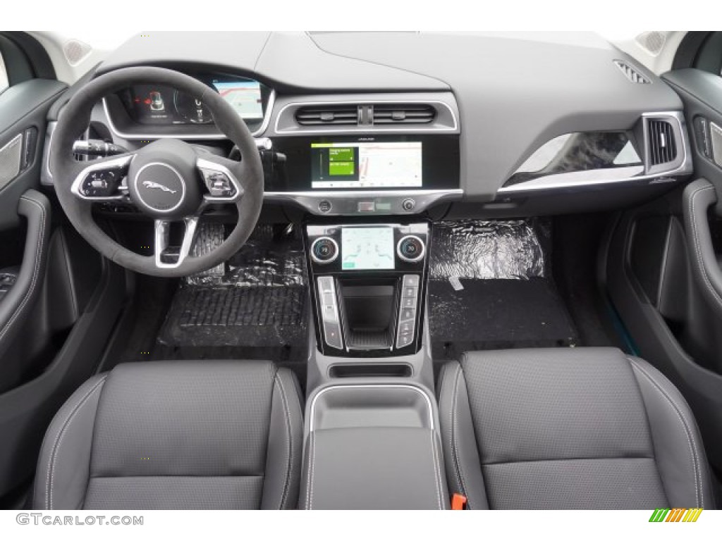 2020 Jaguar I-PACE S Ebony Dashboard Photo #135615072