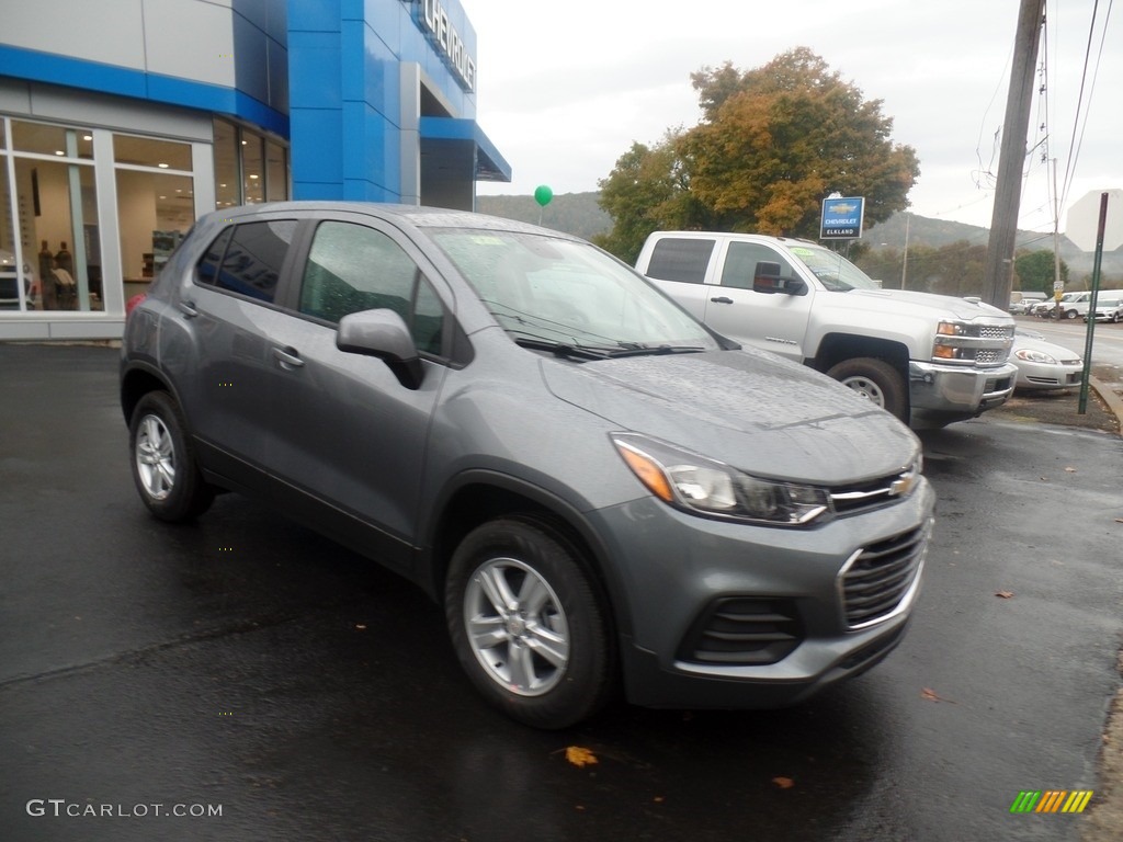 2020 Trax LS AWD - Satin Steel Metallic / Jet Black photo #5