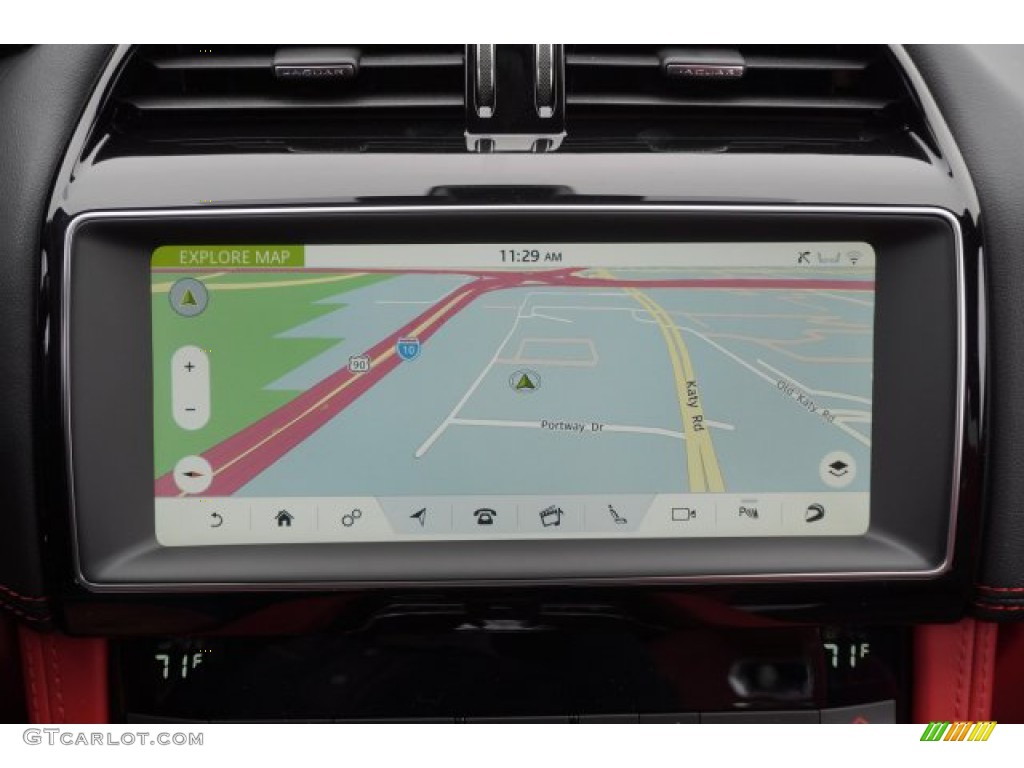 2020 Jaguar F-PACE SVR Navigation Photo #135618777