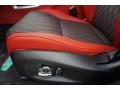 Ebony/Pimento Front Seat Photo for 2020 Jaguar F-PACE #135618879