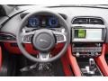 Ebony/Pimento Controls Photo for 2020 Jaguar F-PACE #135618912