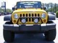 2009 Detonator Yellow Jeep Wrangler Unlimited X 4x4  photo #3