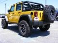 2009 Detonator Yellow Jeep Wrangler Unlimited X 4x4  photo #6