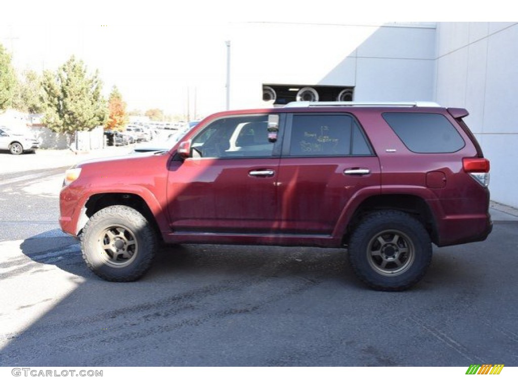 2013 4Runner SR5 4x4 - Salsa Red Pearl / Sand Beige Leather photo #3