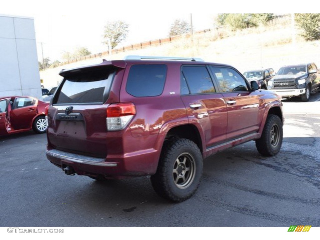 2013 4Runner SR5 4x4 - Salsa Red Pearl / Sand Beige Leather photo #6