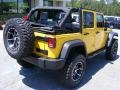 2009 Detonator Yellow Jeep Wrangler Unlimited X 4x4  photo #8