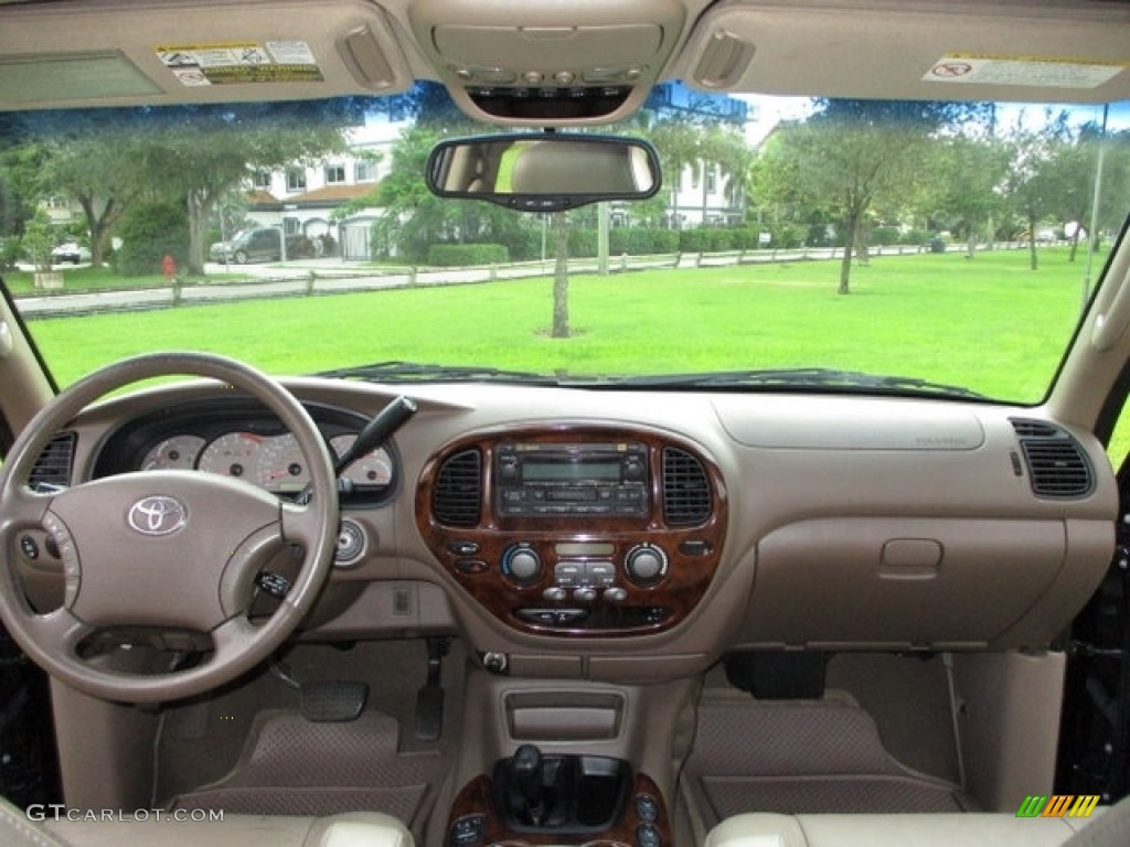2003 Sequoia Limited 4WD - Black / Oak photo #8