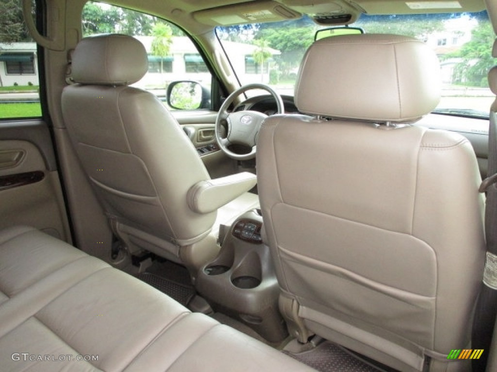 2003 Sequoia Limited 4WD - Black / Oak photo #17