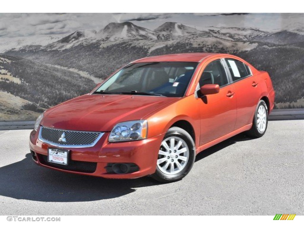 2012 Galant FE - Rave Red / Black photo #5