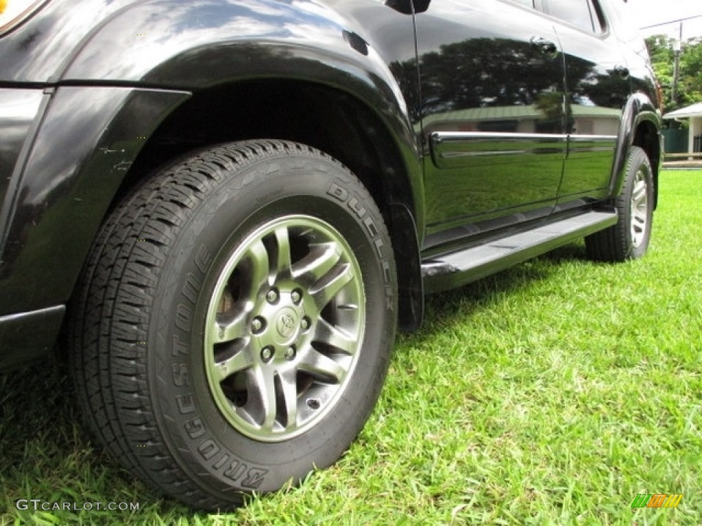2003 Sequoia Limited 4WD - Black / Oak photo #32