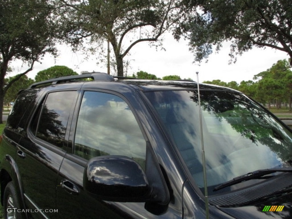 2003 Sequoia Limited 4WD - Black / Oak photo #38