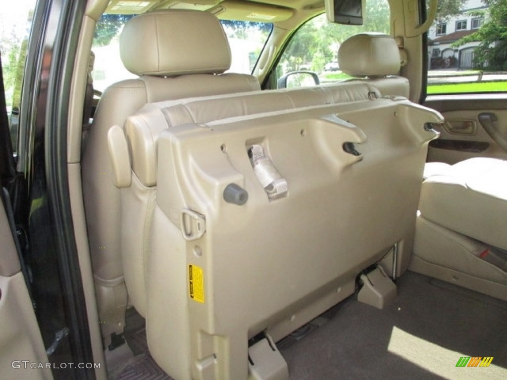 2003 Sequoia Limited 4WD - Black / Oak photo #46