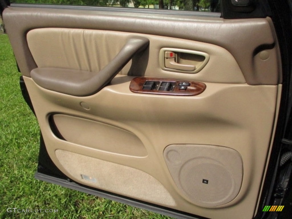 2003 Sequoia Limited 4WD - Black / Oak photo #60