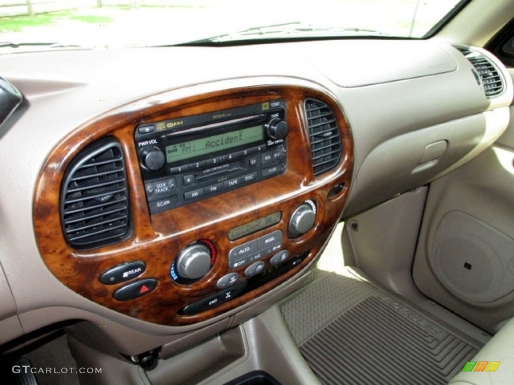 2003 Sequoia Limited 4WD - Black / Oak photo #79