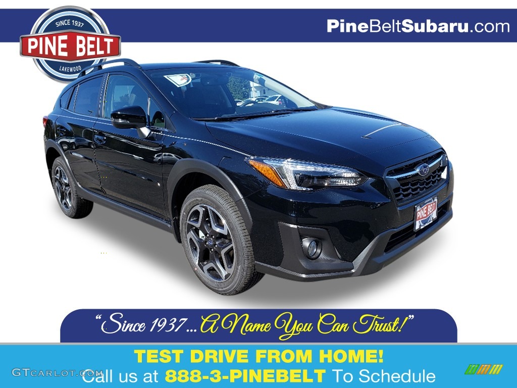 2019 Crosstrek 2.0i Limited - Crystal Black Silica / Black photo #1