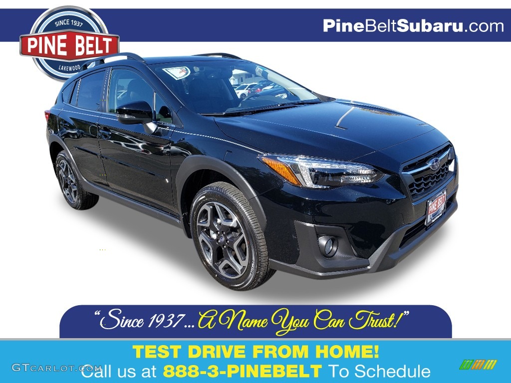 2019 Crosstrek 2.0i Limited - Crystal Black Silica / Black photo #1